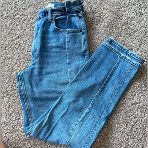Abercrombie size 30 90’s curve love slim straight ultra highrise jeans